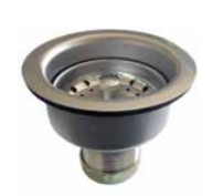 3-1/2" TO 4" OPENING ECONOMICAL DEEP CUP STRAINER STAINLESS STEEL BODY